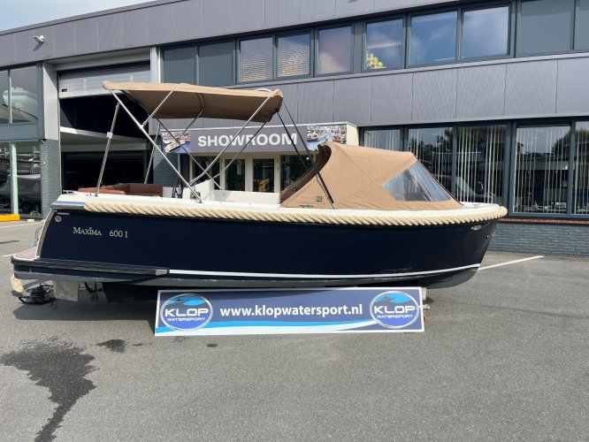 Maxima Boats 600I met Vetus 27 pk dieselmotor van bouwjaar 2019!