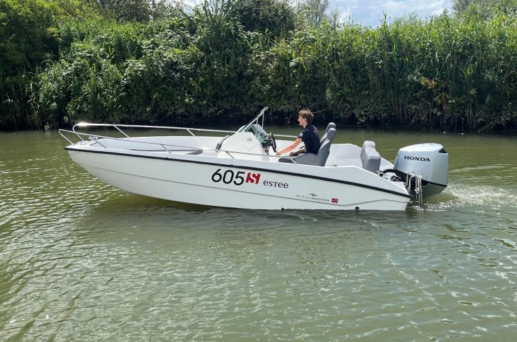 Oceanmaster 605S met Honda 135 pk direct leverbaar! 