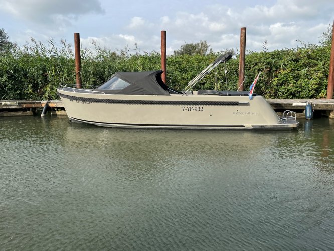 Maxima Boats 720 Retro met Honda 80 pk van bouwjaar 2021!